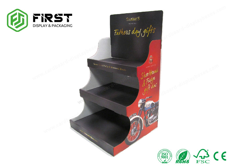 OEM Cardboard Counter Display Foldable Retail Store Corrugated Paper Counter Display