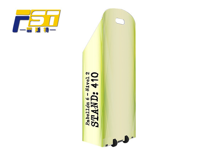 Custom Structure Paper Trolley Bag 4C Color Printing Easy Assembling For Advertising
