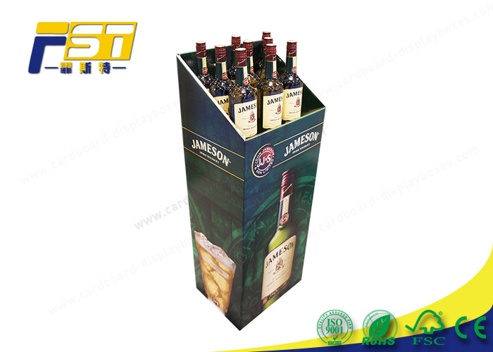 Offset Printing Cardboard Retail Display Dump Bins, Corrugated Dump Bin Display