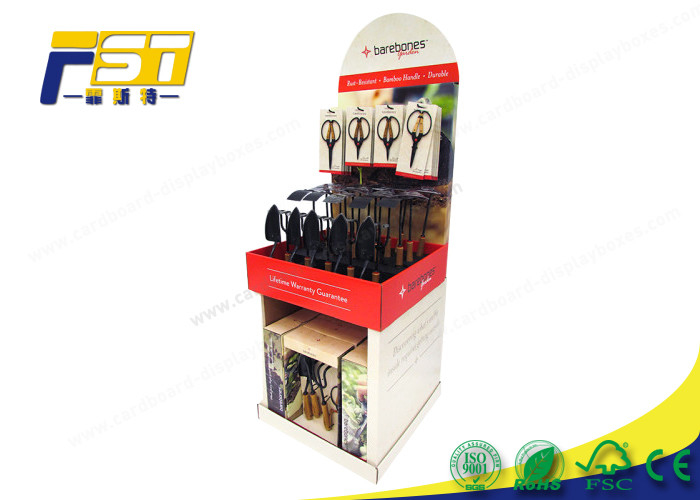 Offset Printing Cardboard Retail Display Dump Bins, Corrugated Dump Bin Display