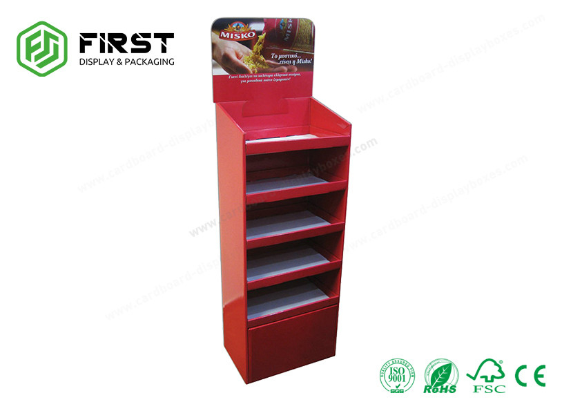 POP Custom Free Design Recyclable Cardboard Display Corrugated Paper Floor Display
