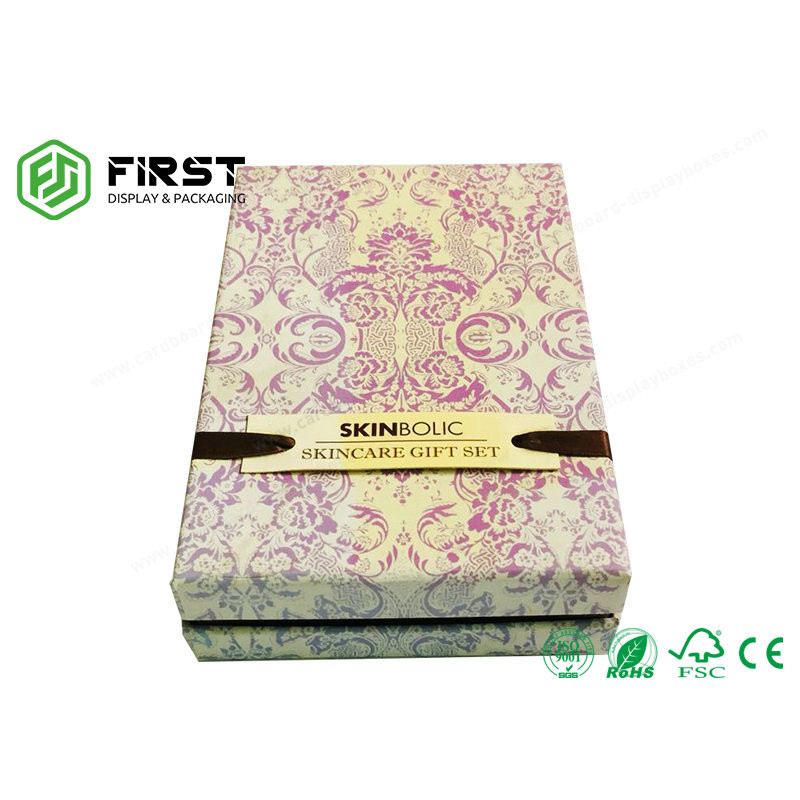 CMYK Printing Personalised Gift Box Luxury Customized Cardboard Gift Box For Skin Care